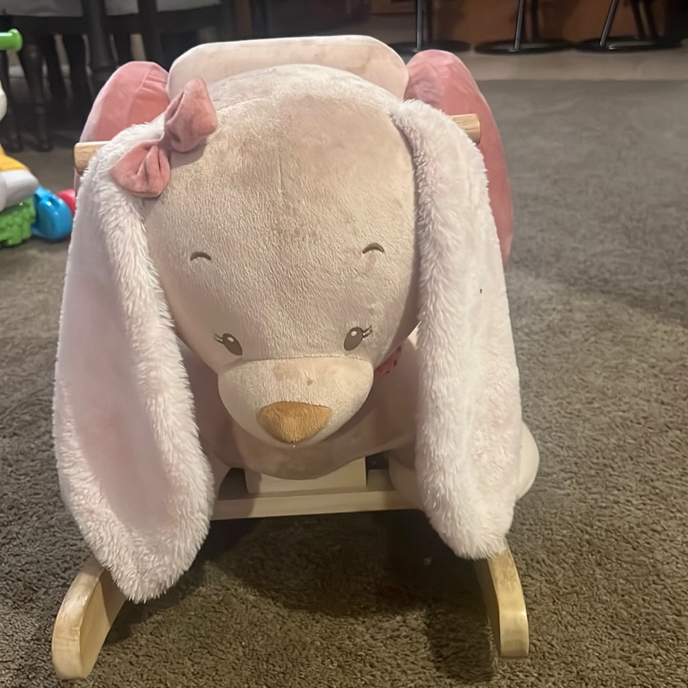 Kids ride-on rocking bear